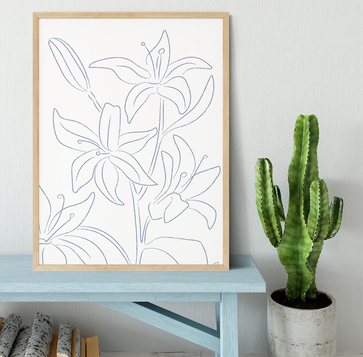 Lillies No 01 Framed Print - Canvas Art Rocks - 4