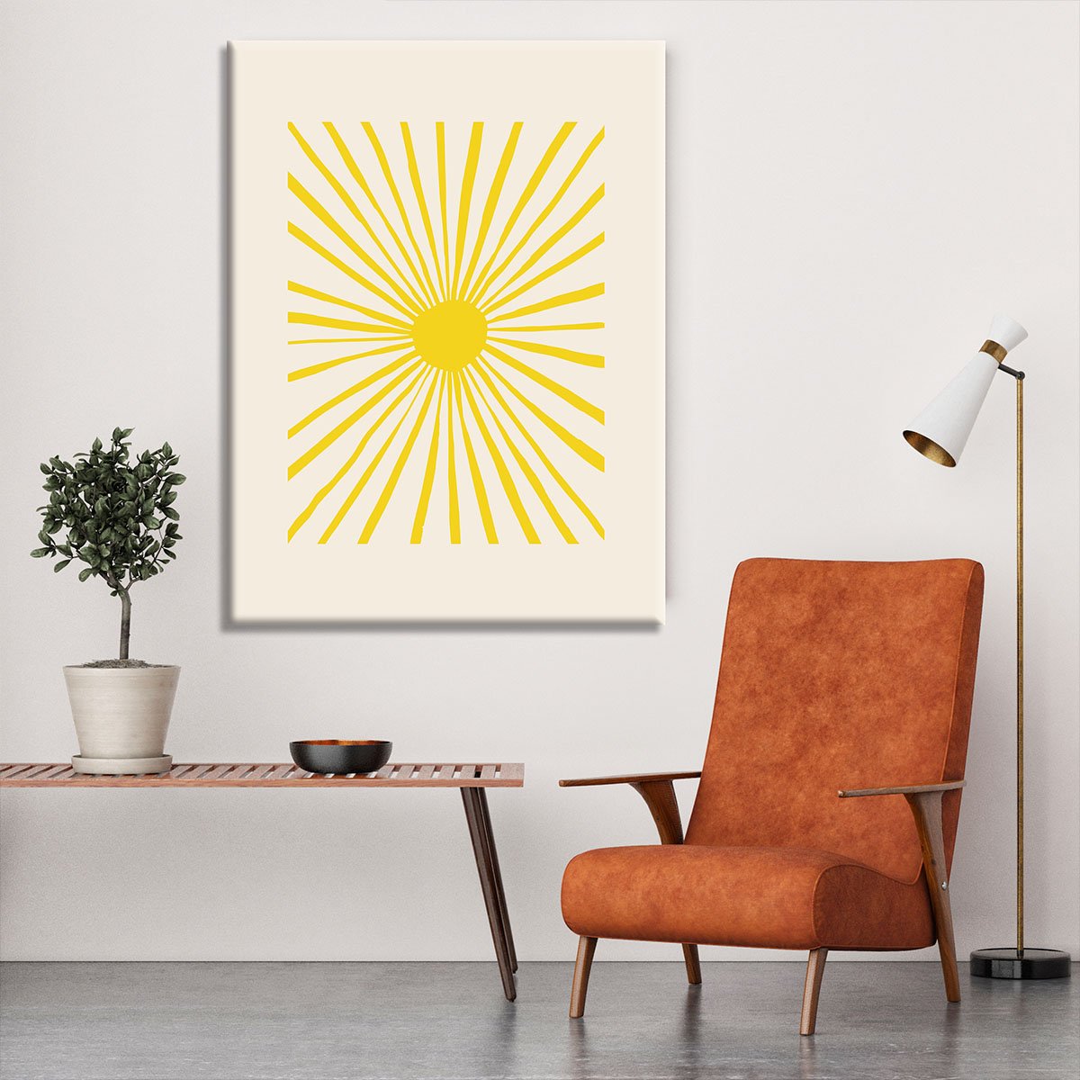 The Sun Canvas Print or Poster