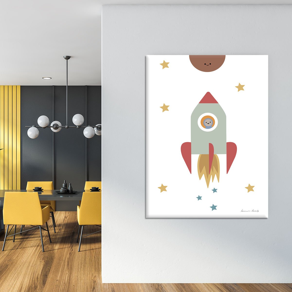 Solar Rocket Canvas Print or Poster - Canvas Art Rocks - 4