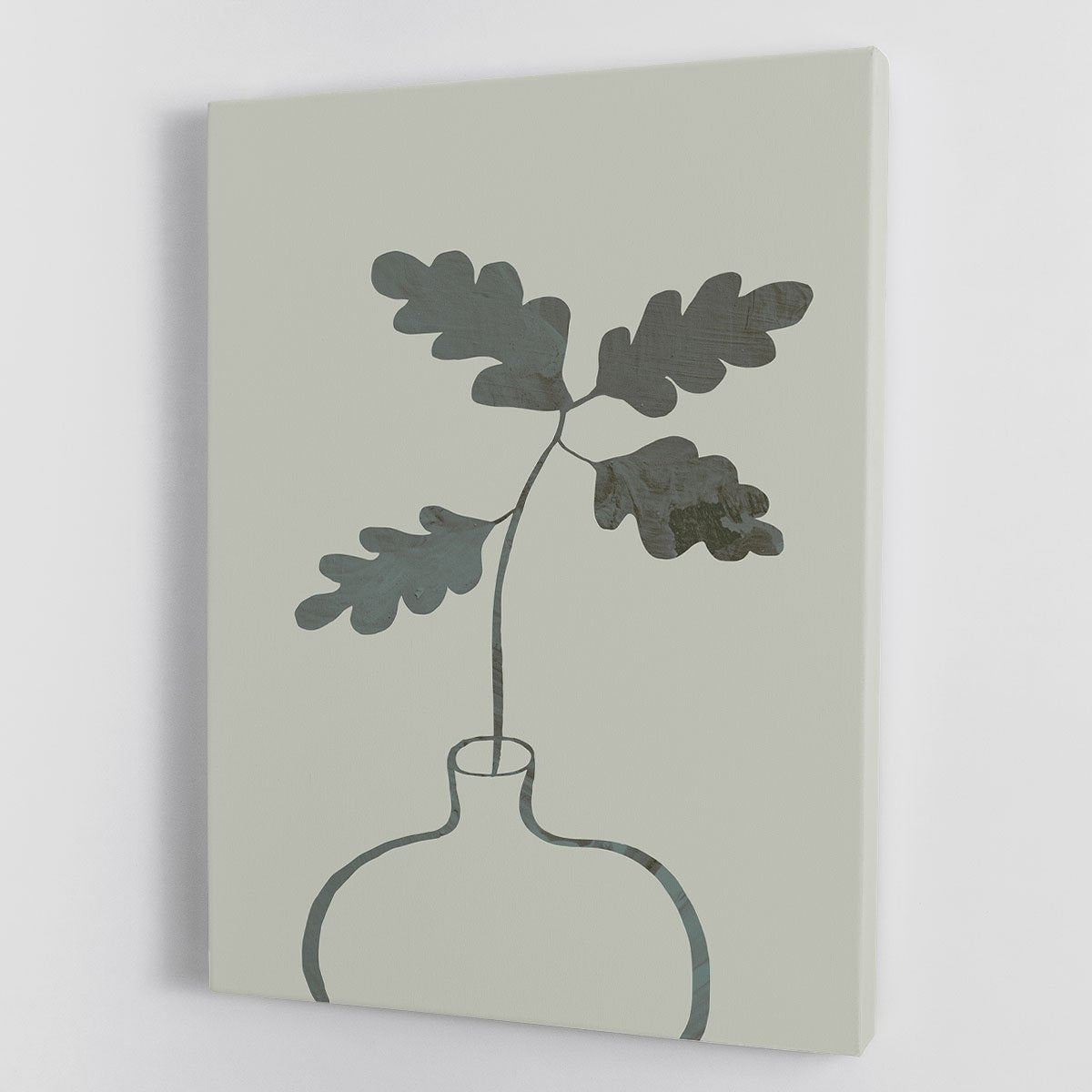 Green Oak Plant Canvas Print or Poster - Canvas Art Rocks - 1