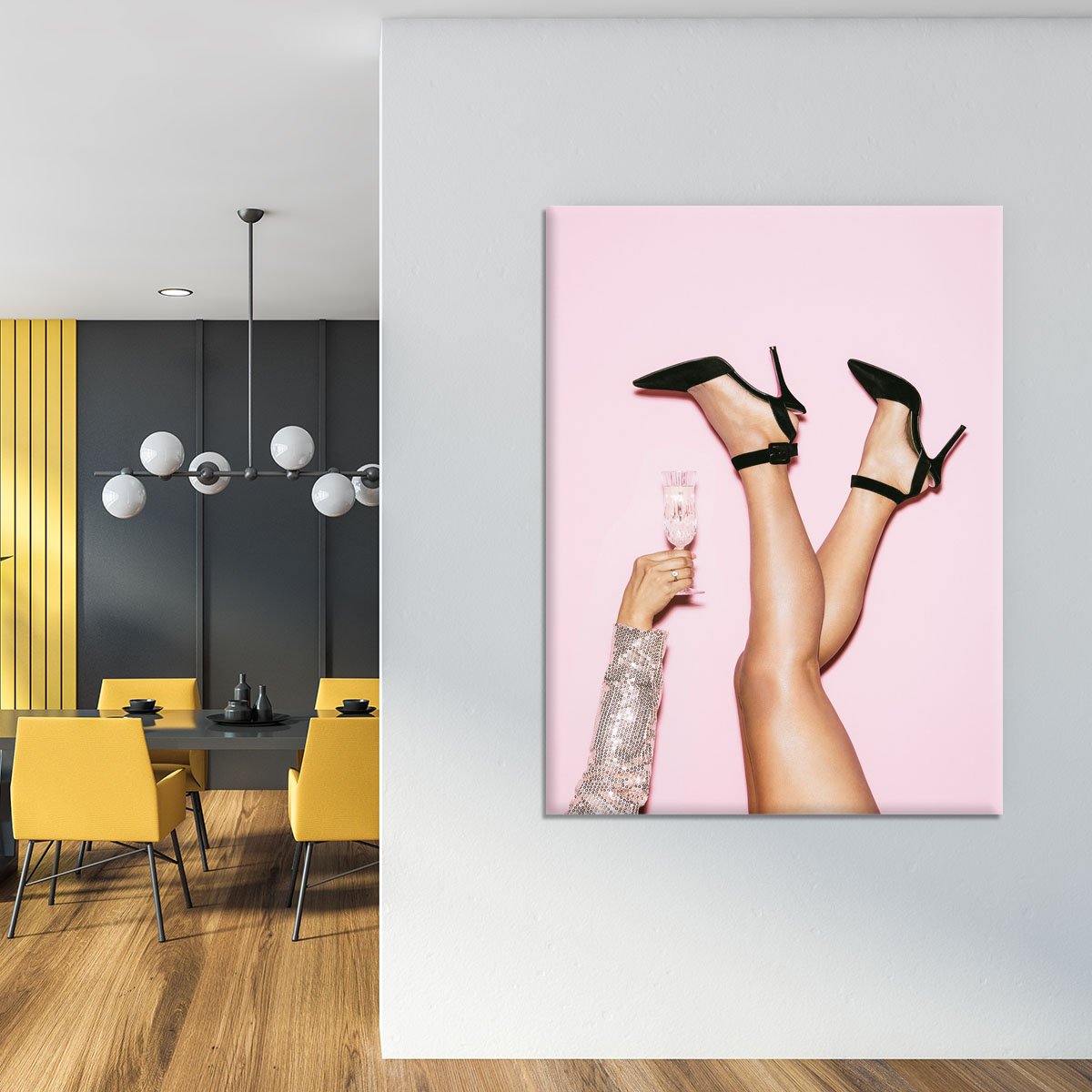 Cheers Disco Canvas Print or Poster - Canvas Art Rocks - 4