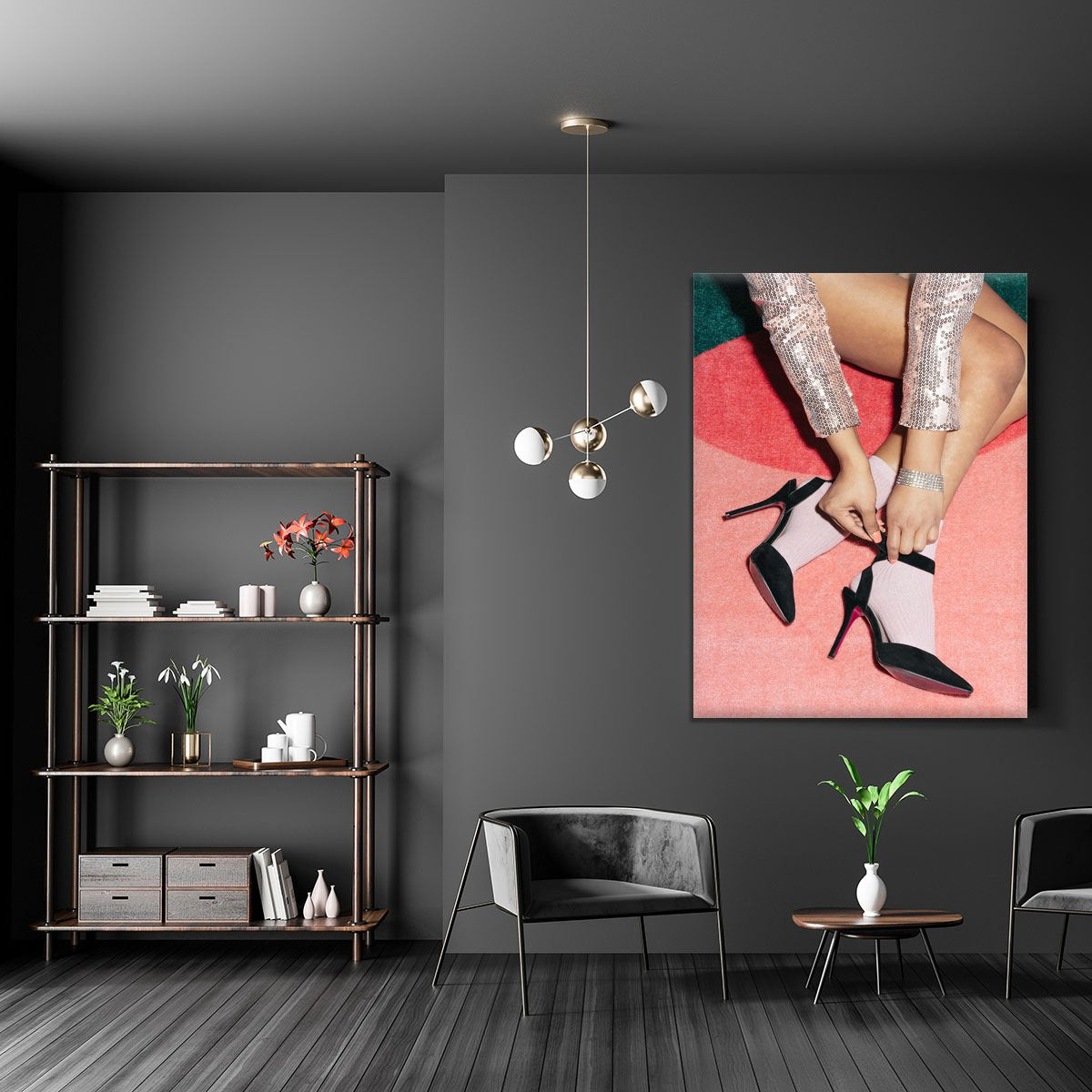 Getting Ready Pink Canvas Print or Poster - Canvas Art Rocks - 5