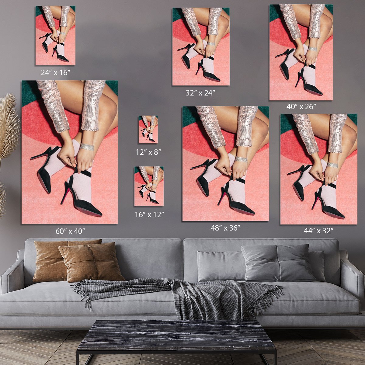 Getting Ready Pink Canvas Print or Poster - Canvas Art Rocks - 7