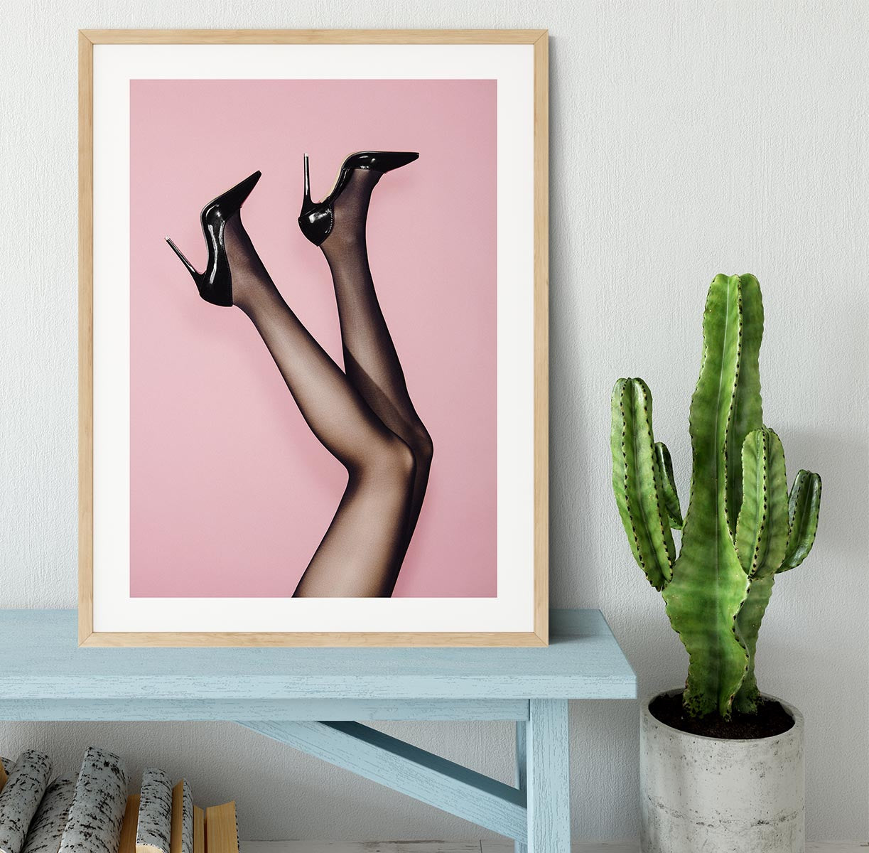 Kick up Your Heels #02 Framed Print - Canvas Art Rocks - 3