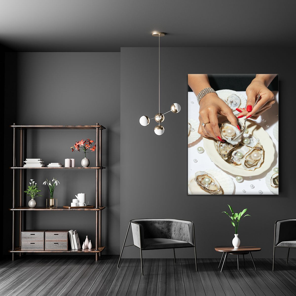 Oyster a Pearls No 01 Canvas Print or Poster - Canvas Art Rocks - 5
