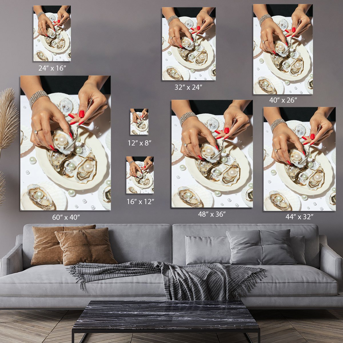 Oyster a Pearls No 01 Canvas Print or Poster - Canvas Art Rocks - 7