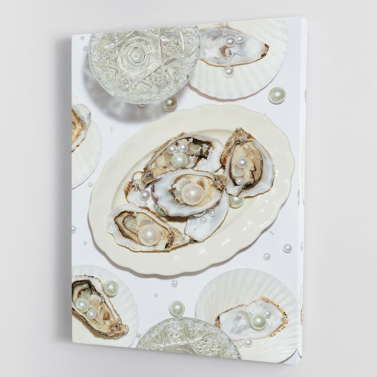 Oysters a Pearls No 03 Canvas Print or Poster - Canvas Art Rocks - 1