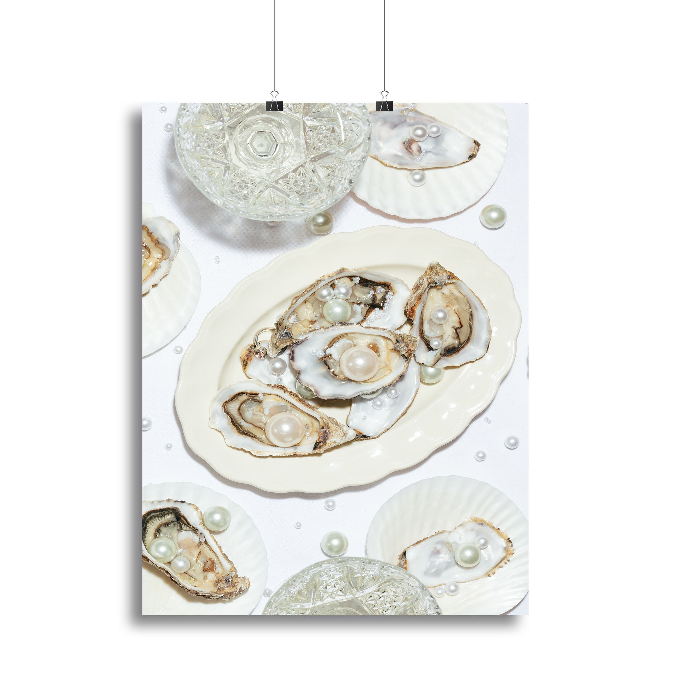 Oysters a Pearls No 03 Canvas Print or Poster - Canvas Art Rocks - 2