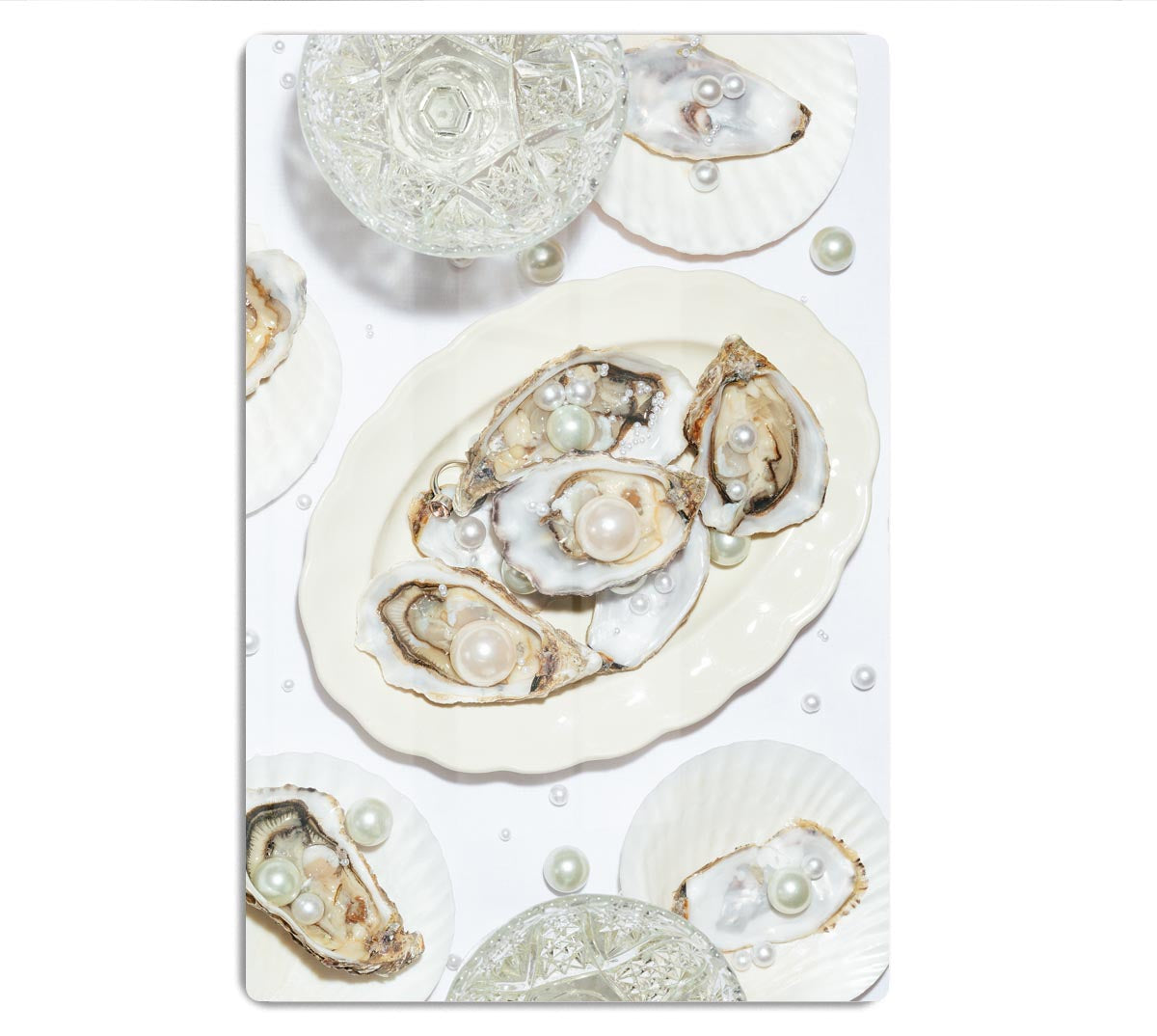 Oysters a Pearls No 03 HD Metal Print - Canvas Art Rocks - 1