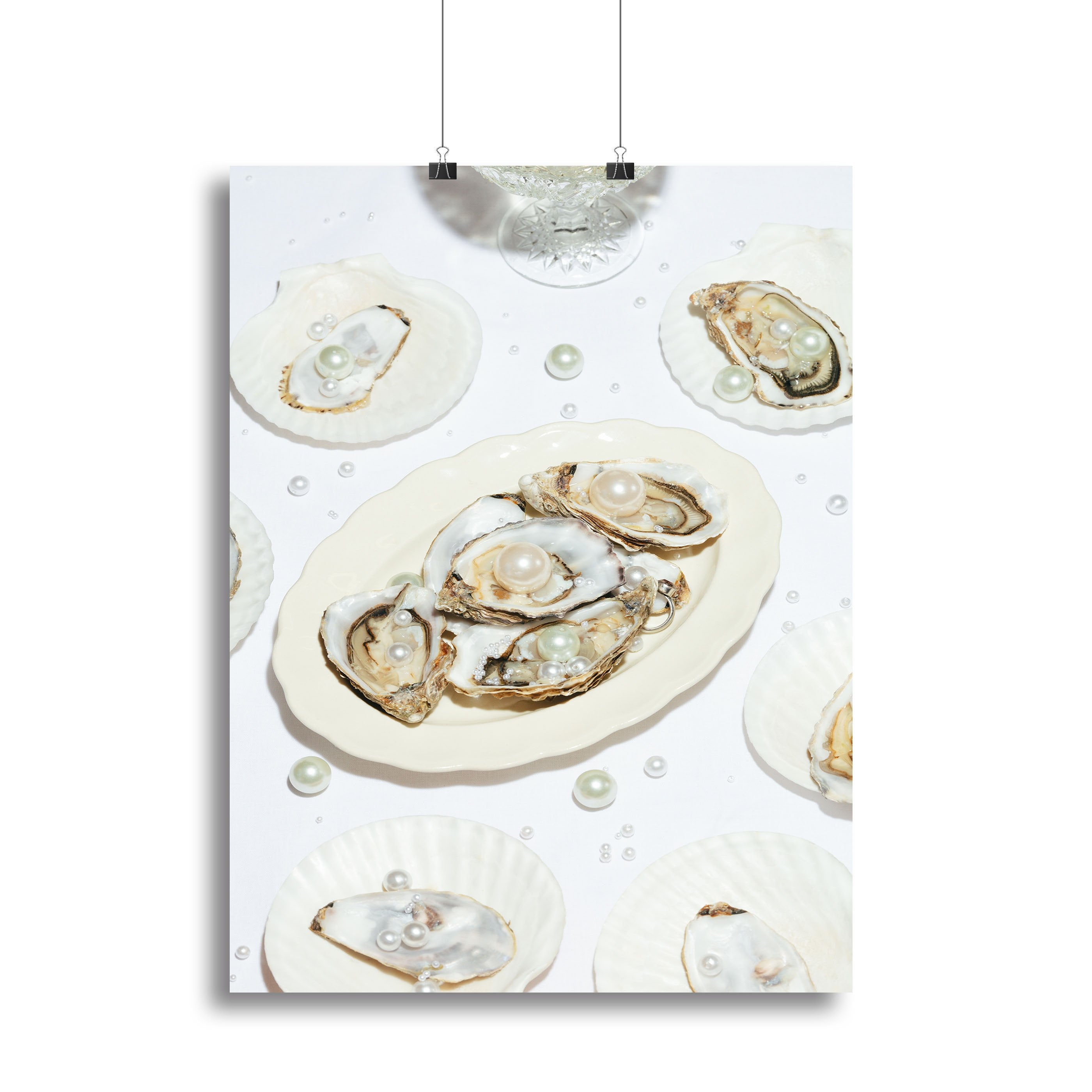 Oysters a Pearls No 04 Canvas Print or Poster - Canvas Art Rocks - 2