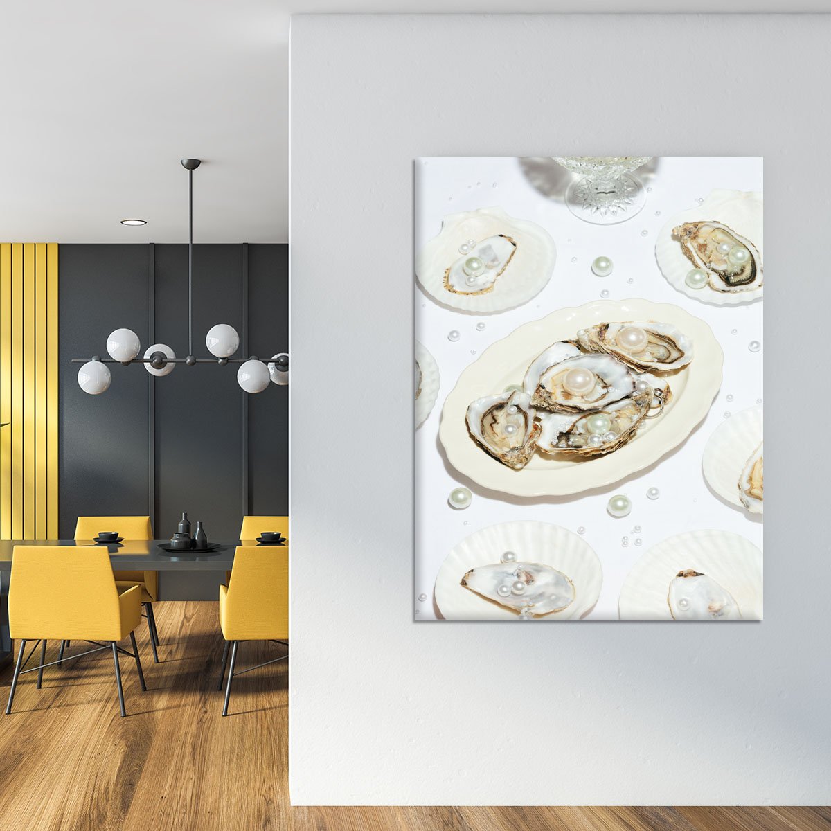 Oysters a Pearls No 04 Canvas Print or Poster - Canvas Art Rocks - 4