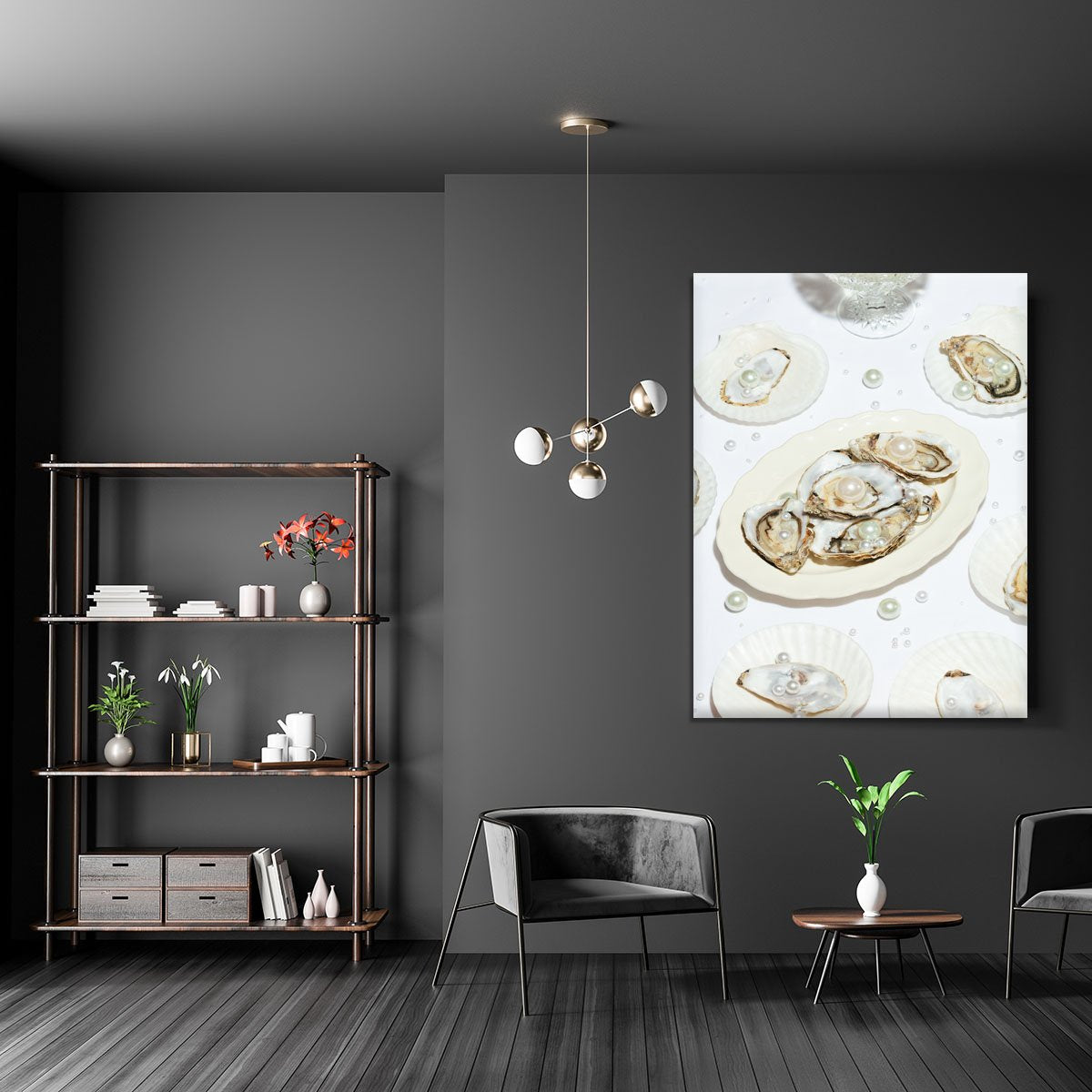 Oysters a Pearls No 04 Canvas Print or Poster - Canvas Art Rocks - 5
