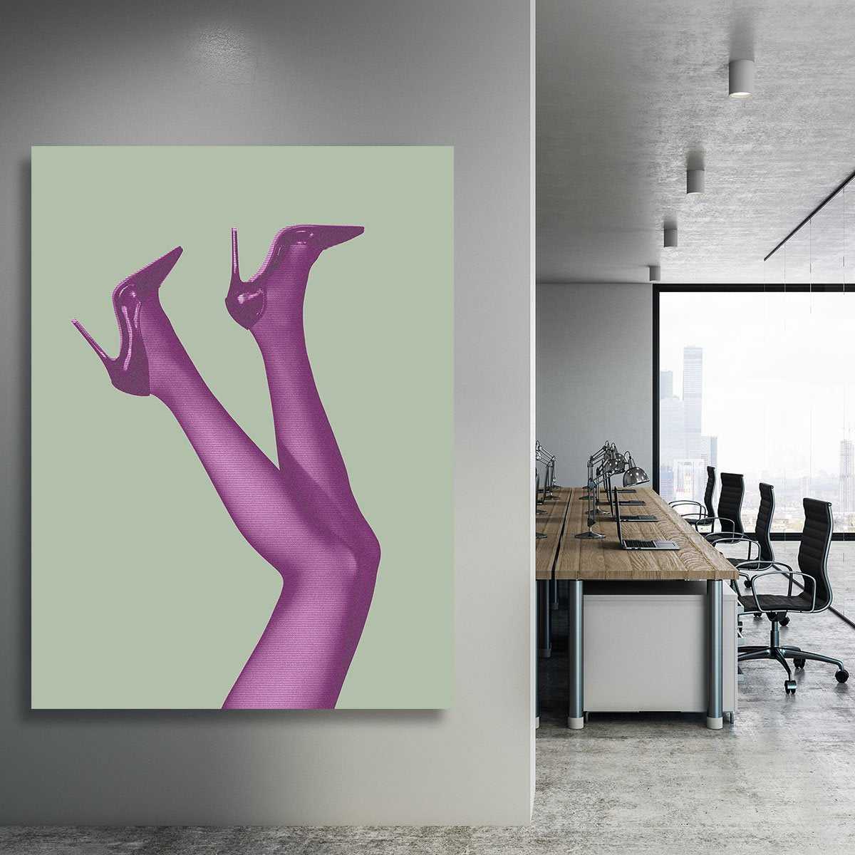 Kick Up Your Heels #04 Canvas Print or Poster - Canvas Art Rocks - 3
