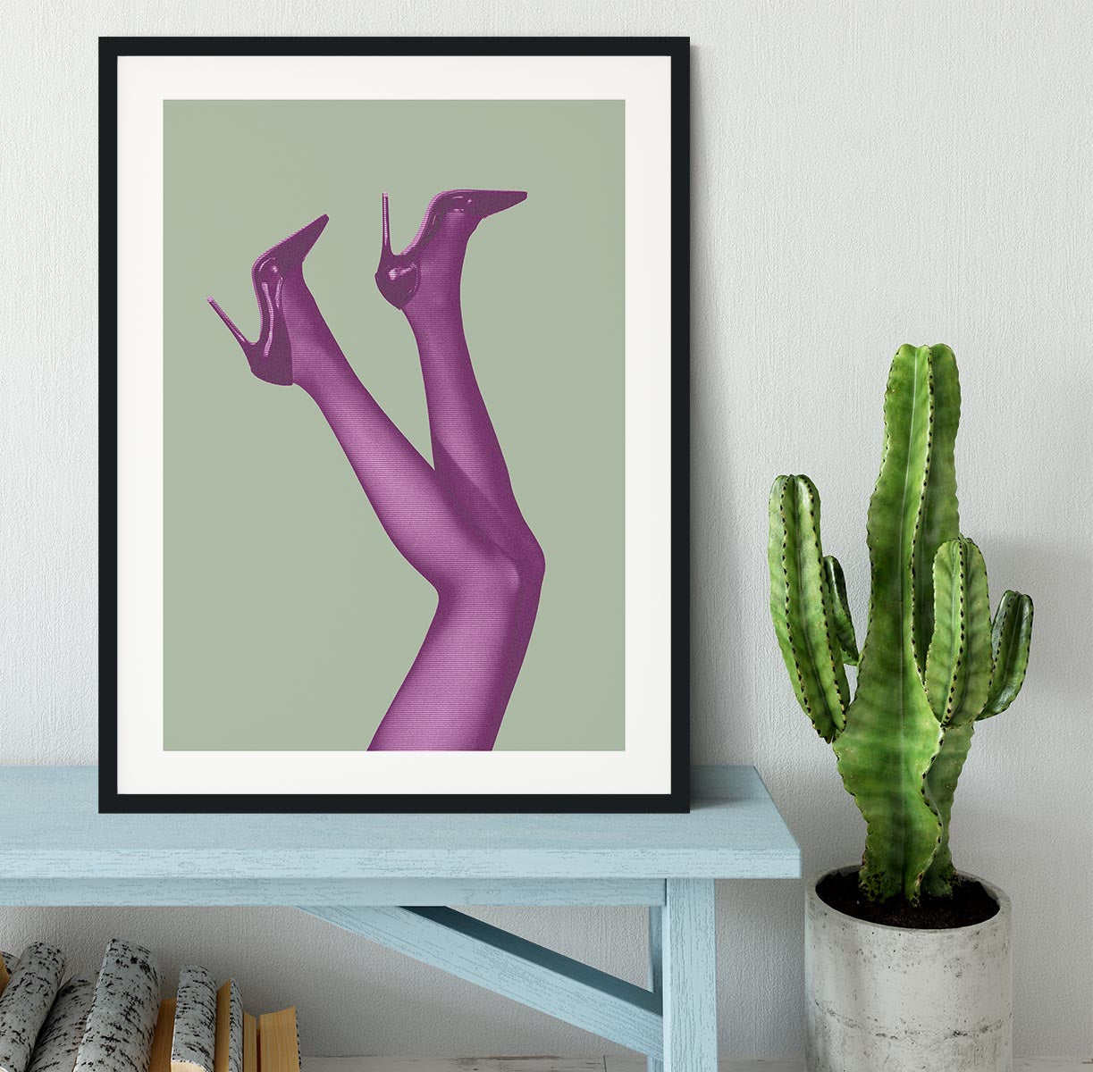 Kick Up Your Heels #04 Framed Print - Canvas Art Rocks - 1