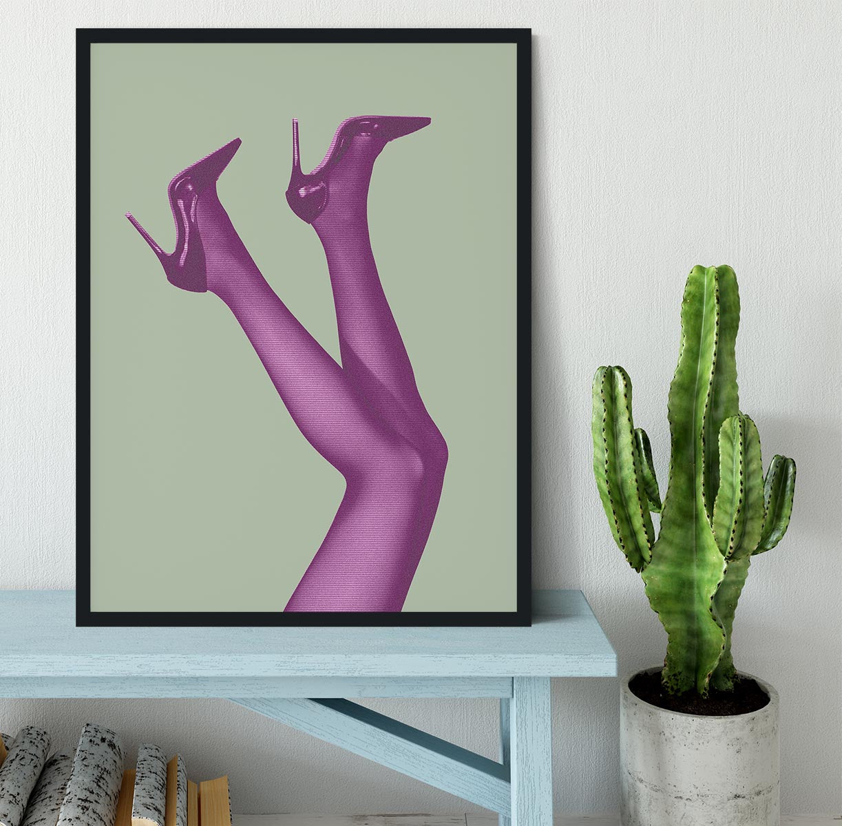 Kick Up Your Heels #04 Framed Print - Canvas Art Rocks - 2