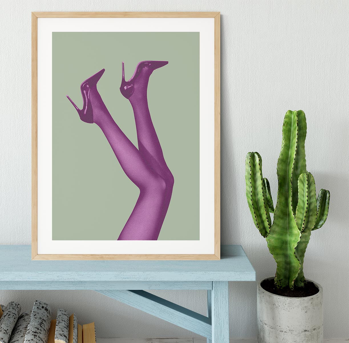 Kick Up Your Heels #04 Framed Print - Canvas Art Rocks - 3
