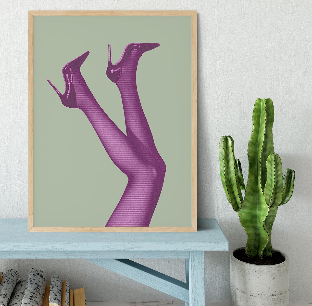 Kick Up Your Heels #04 Framed Print - Canvas Art Rocks - 4