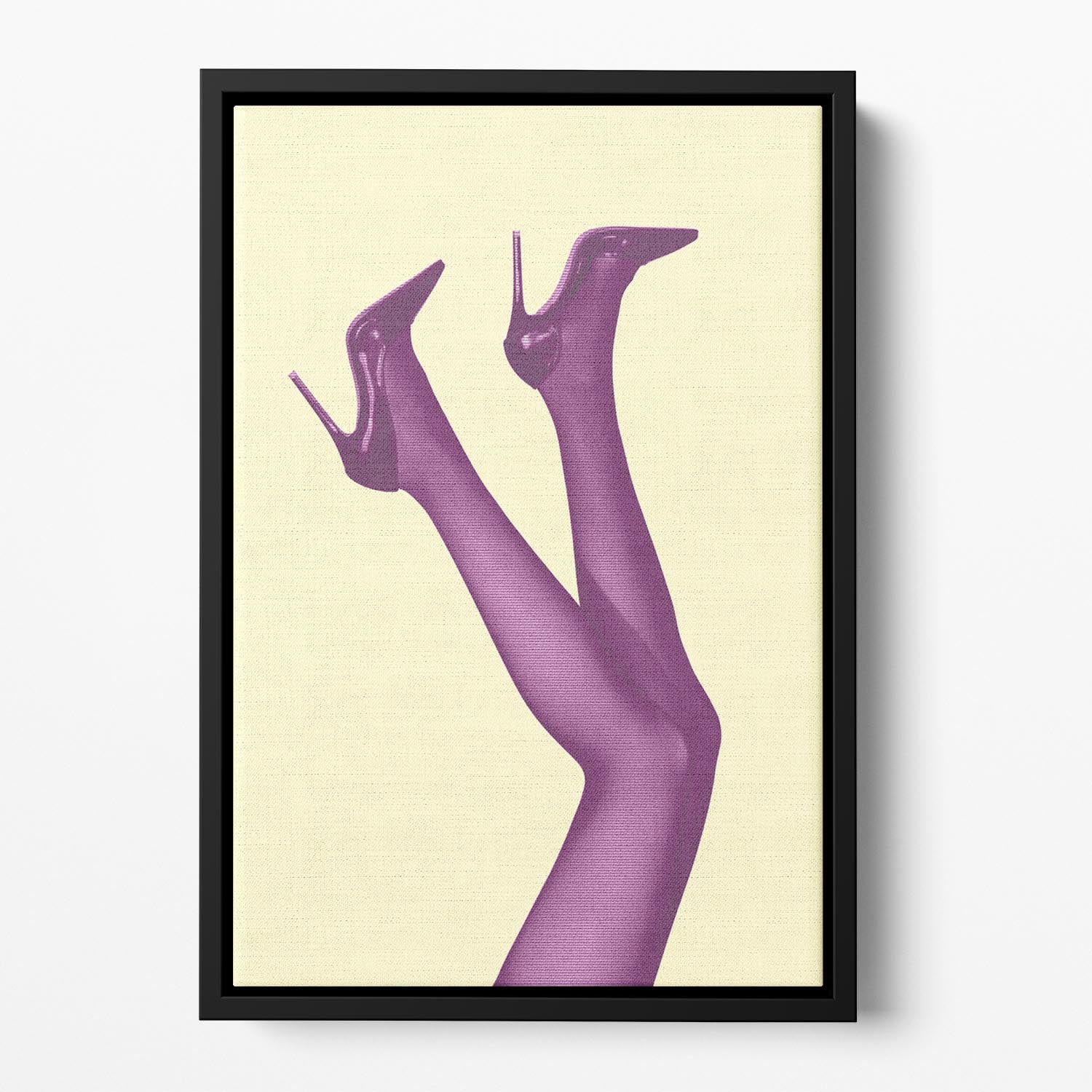 Kick Up Your Heels #05 Floating Framed Canvas - Canvas Art Rocks - 2