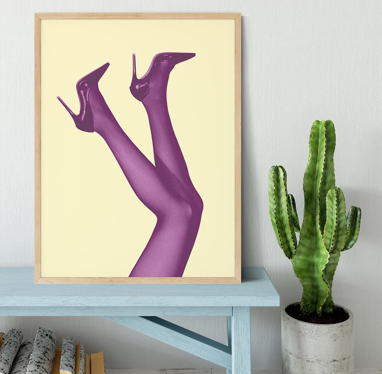 Kick Up Your Heels #05 Framed Print - Canvas Art Rocks - 4
