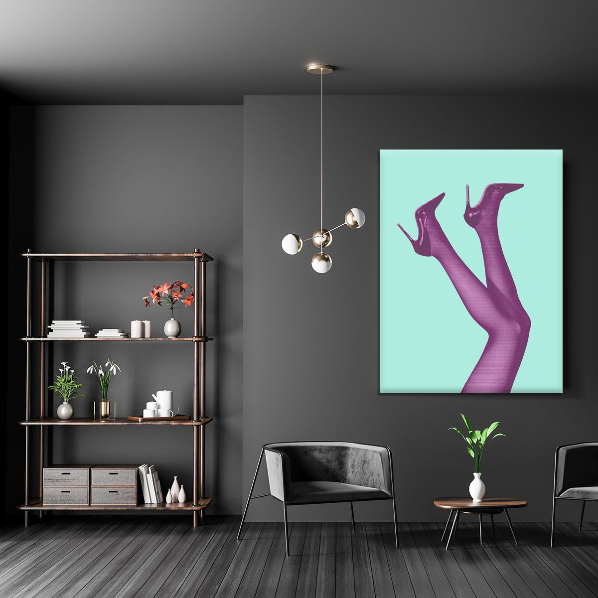 Kick Up Your Heels #06 Canvas Print or Poster - Canvas Art Rocks - 5