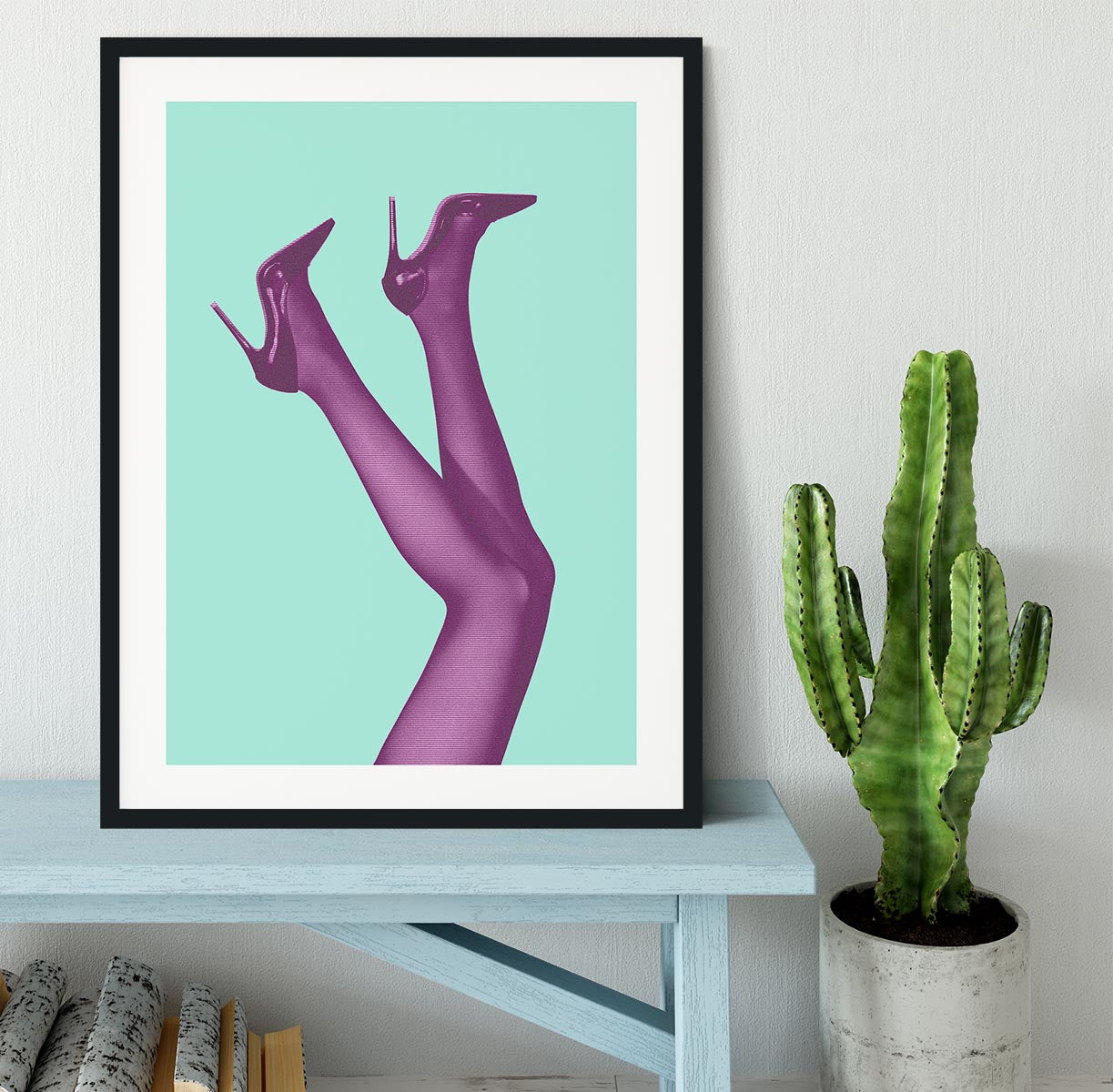 Kick Up Your Heels #06 Framed Print - Canvas Art Rocks - 1