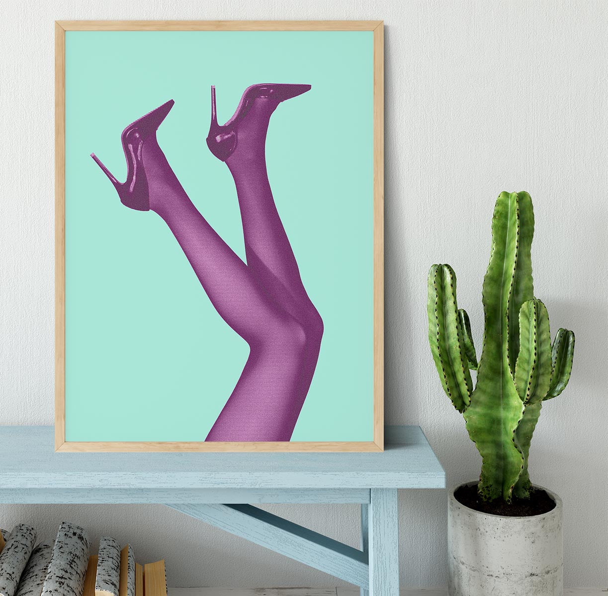 Kick Up Your Heels #06 Framed Print - Canvas Art Rocks - 4