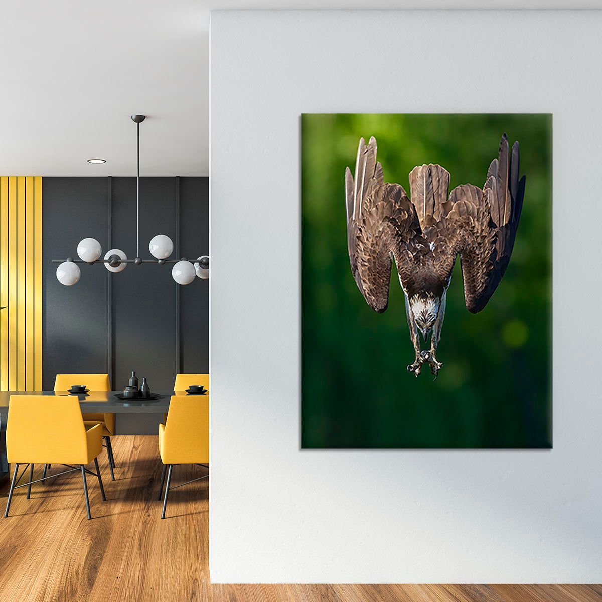 An Eagle Preparing To Attack Canvas Print or Poster - Canvas Art Rocks - 4