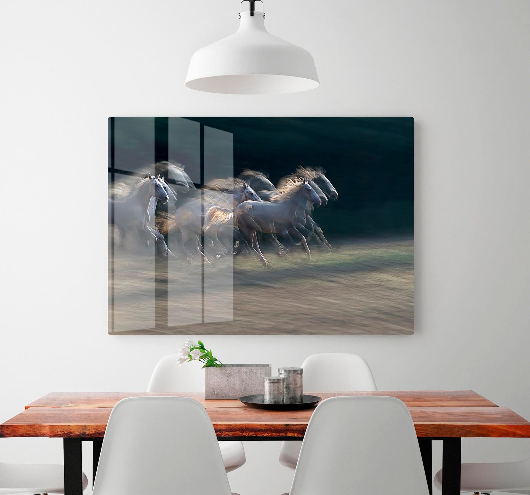 A Horses Gallop HD Metal Print - Canvas Art Rocks - 2