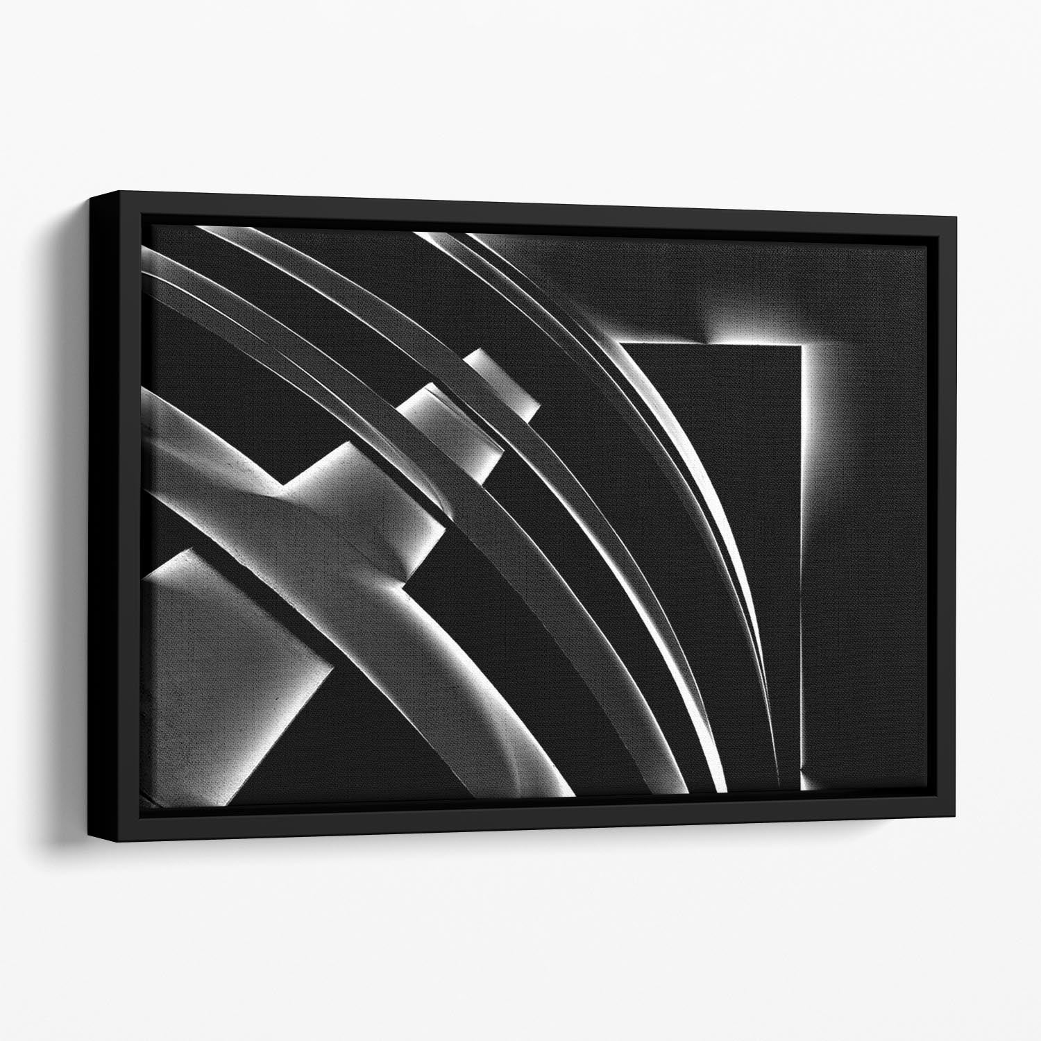 Metal Glow Floating Framed Canvas - Canvas Art Rocks - 1