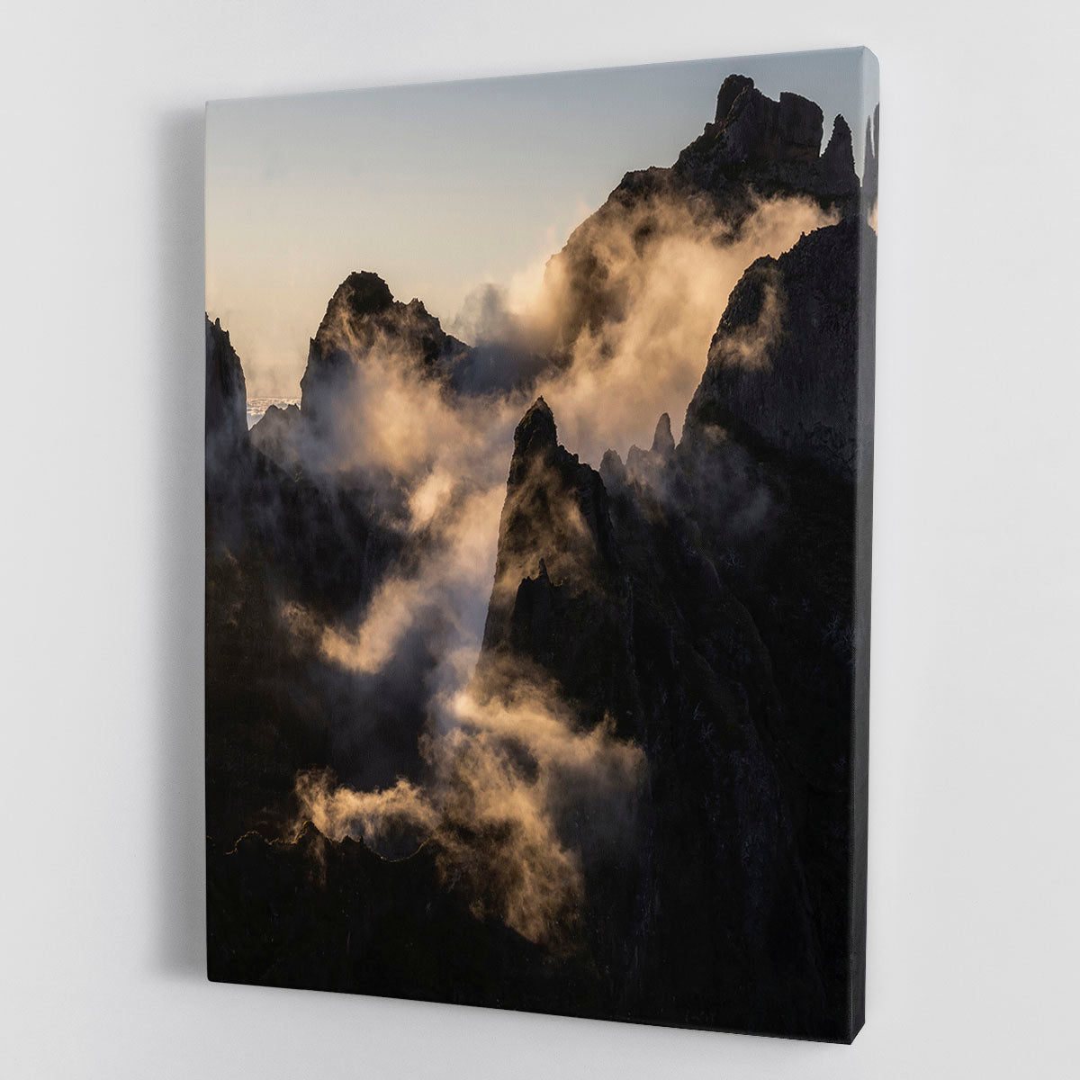 Dusky Mountains Canvas Print or Poster - Canvas Art Rocks - 1