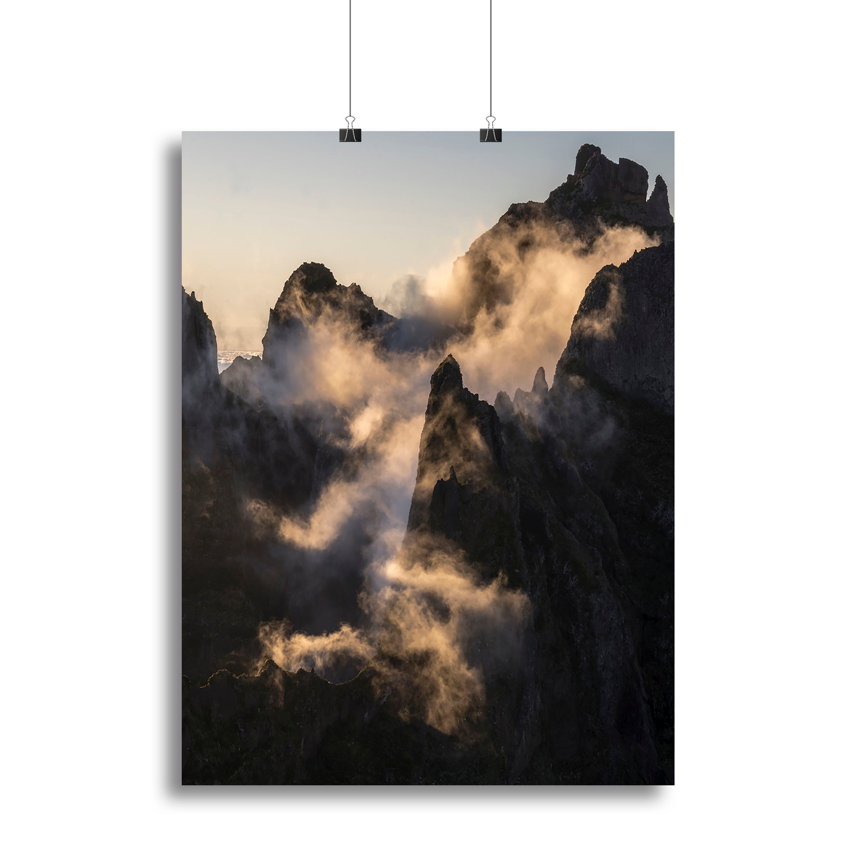 Dusky Mountains Canvas Print or Poster - Canvas Art Rocks - 2