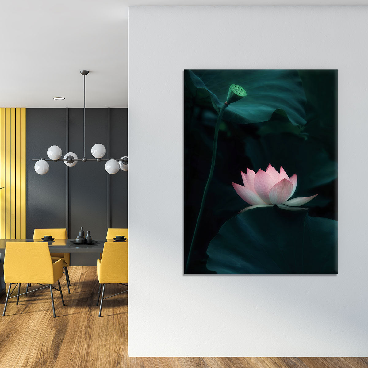 Lotus Flower Canvas Print or Poster - Canvas Art Rocks - 4