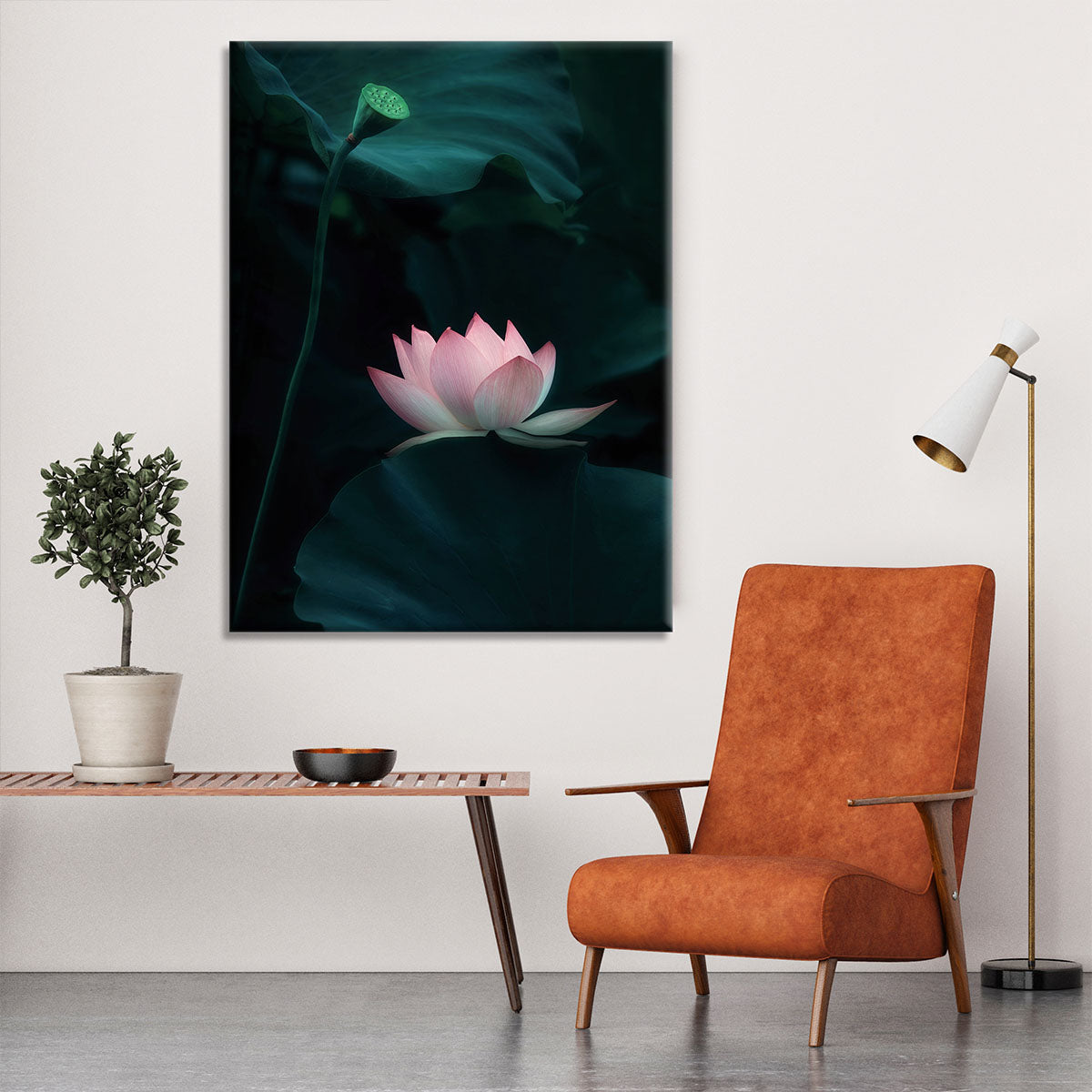 Lotus Flower Canvas Print or Poster - Canvas Art Rocks - 6
