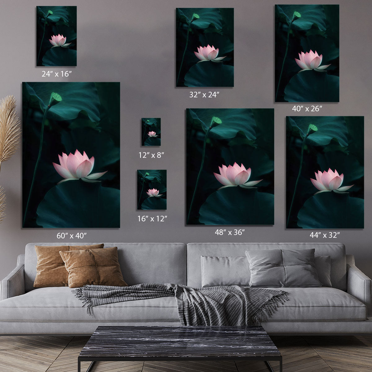 Lotus Flower Canvas Print or Poster - Canvas Art Rocks - 7