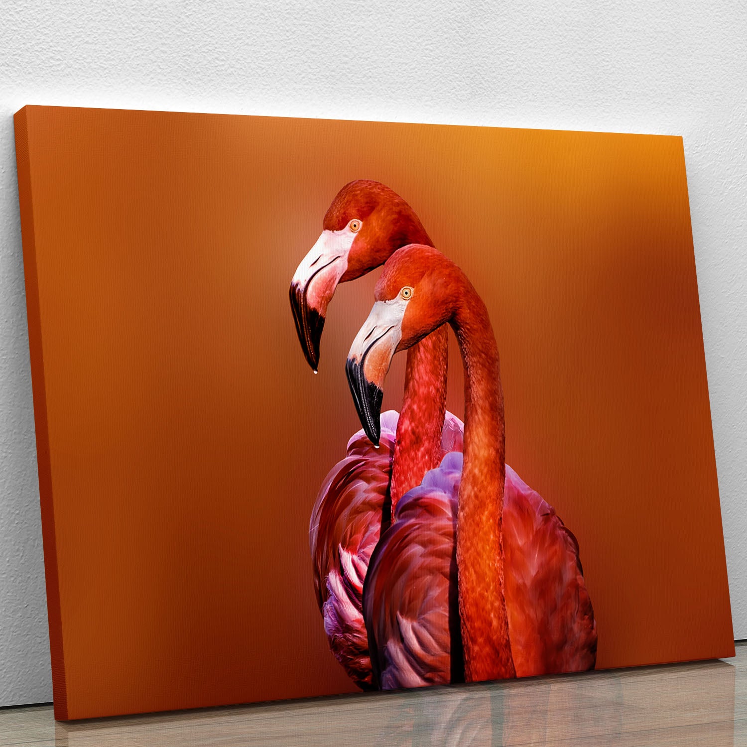 Flamingo Portrait Canvas Print or Poster - Canvas Art Rocks - 1