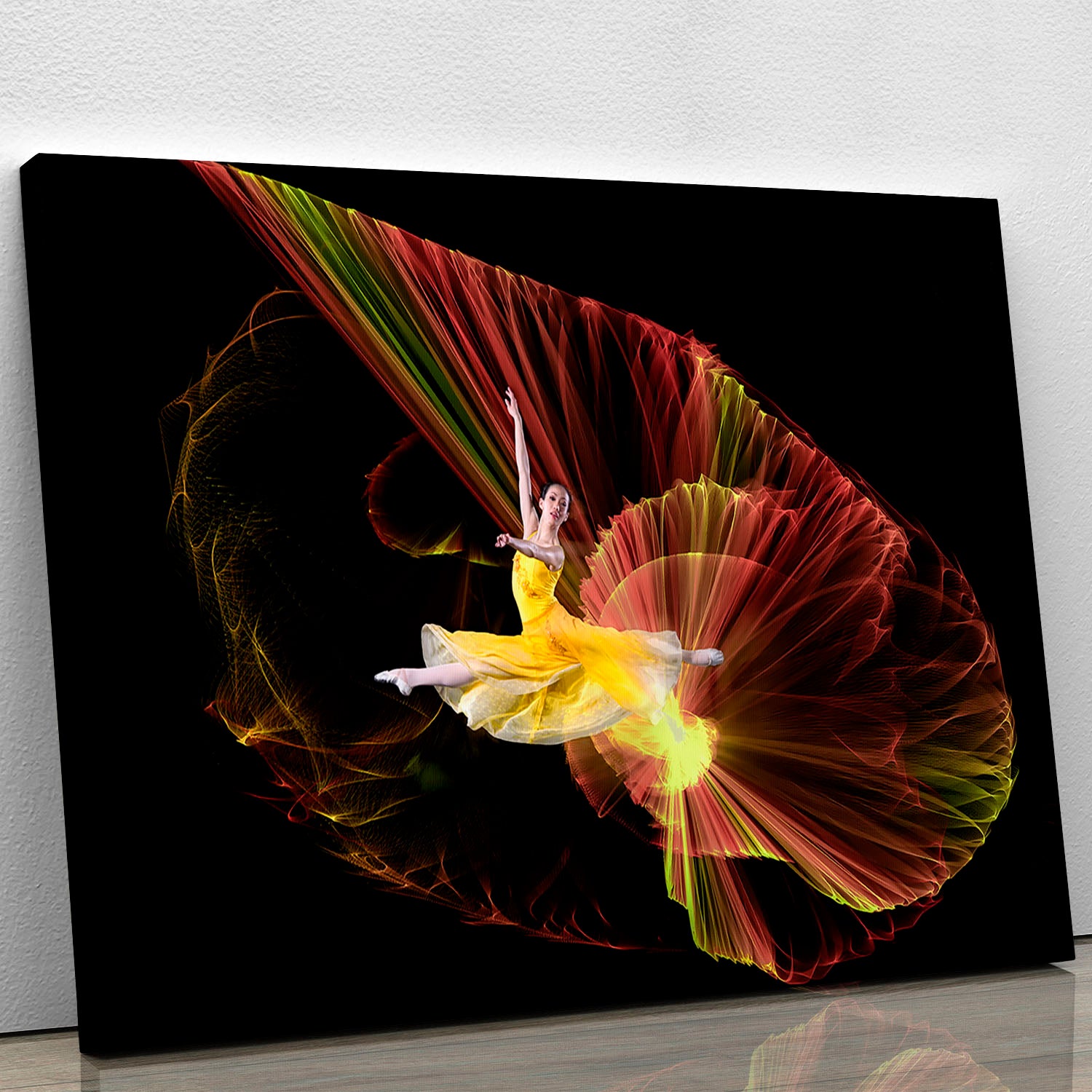 Dancer With Light Canvas Print or Poster - Canvas Art Rocks - 1