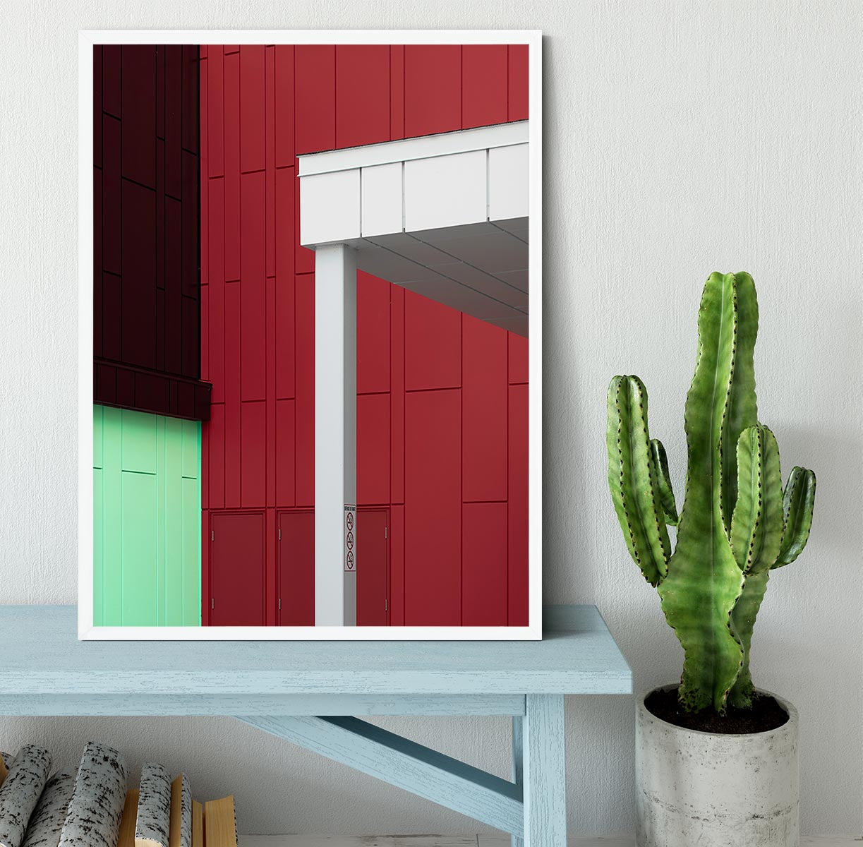 Color Architecture Framed Print - Canvas Art Rocks -6