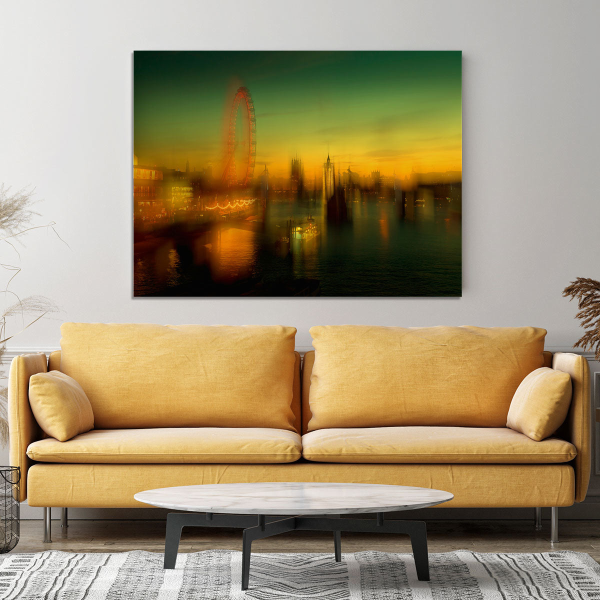 London at Dusk Canvas Print or Poster - Canvas Art Rocks - 4