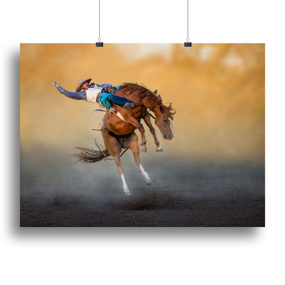 Cowboy Rodeo Part 2 Canvas Print or Poster - Canvas Art Rocks - 2
