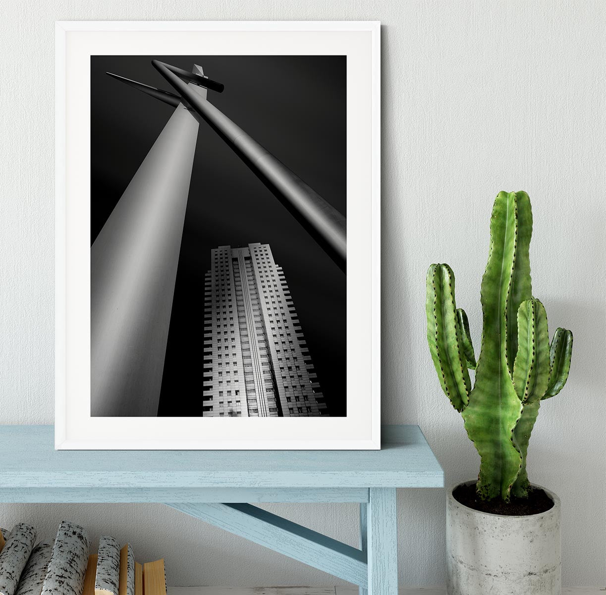 Skyscraper Framed Print - Canvas Art Rocks - 5