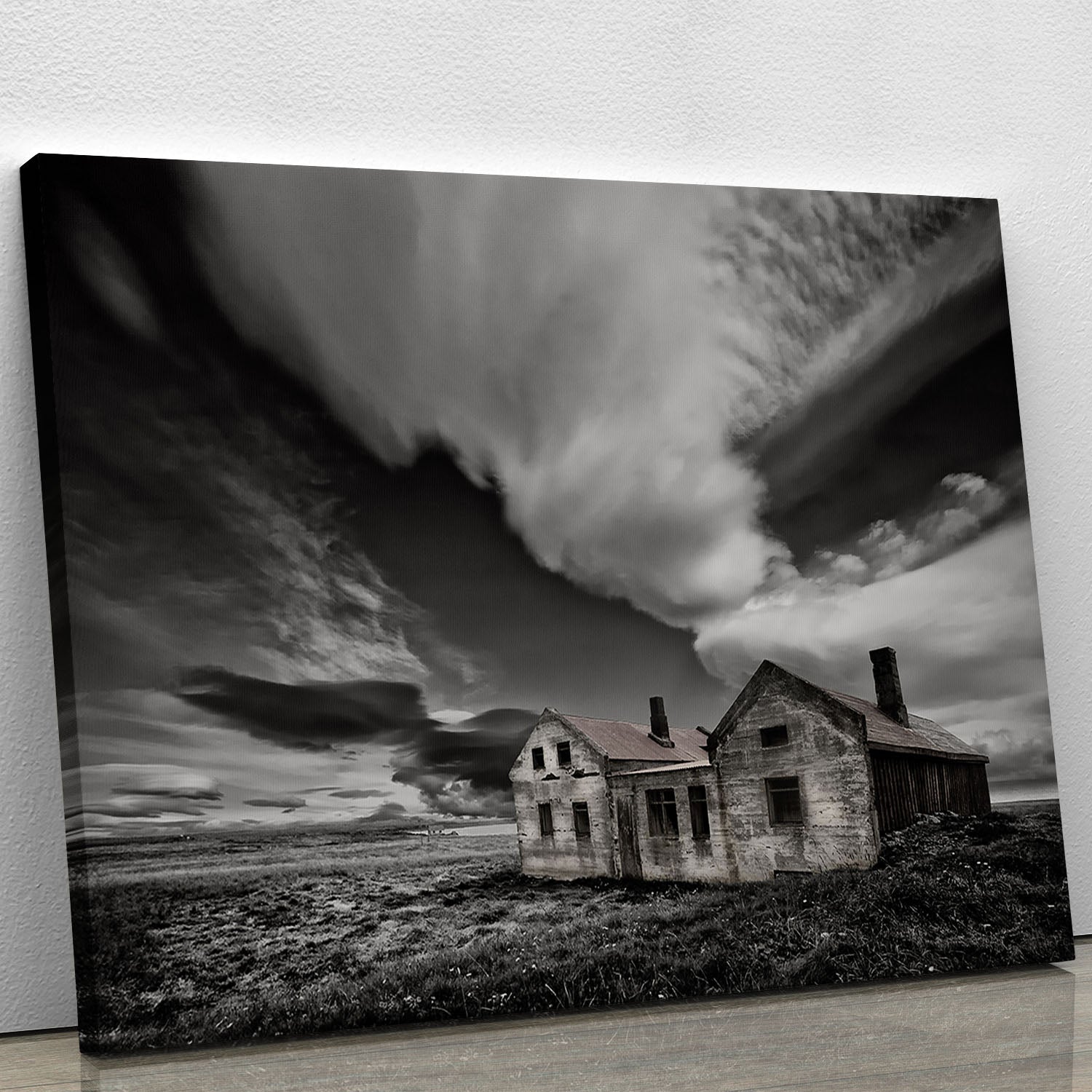 Abandoned Beachside House Canvas Print or Poster - Canvas Art Rocks - 1