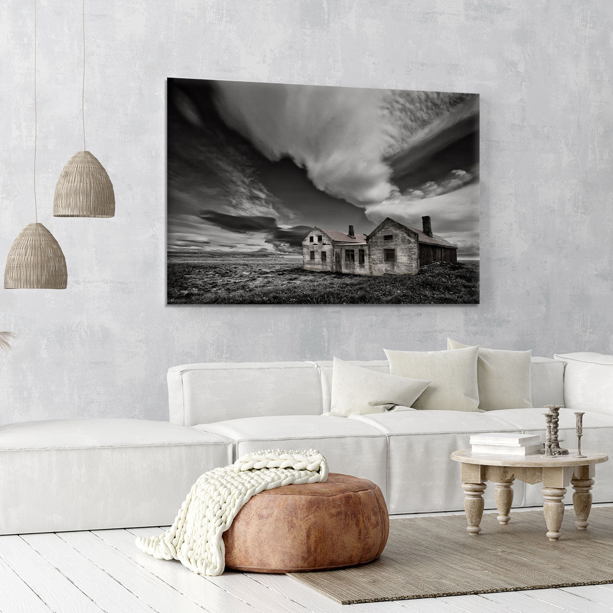 Abandoned Beachside House Canvas Print or Poster - Canvas Art Rocks - 6