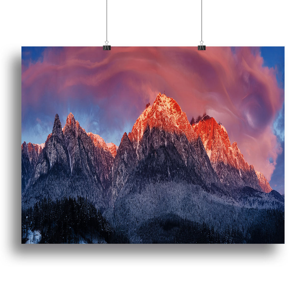 Bucegi Mountains Canvas Print or Poster - Canvas Art Rocks - 2