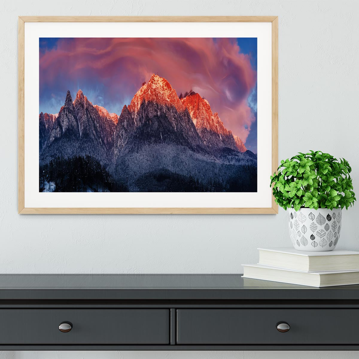 Bucegi Mountains Framed Print - Canvas Art Rocks - 3