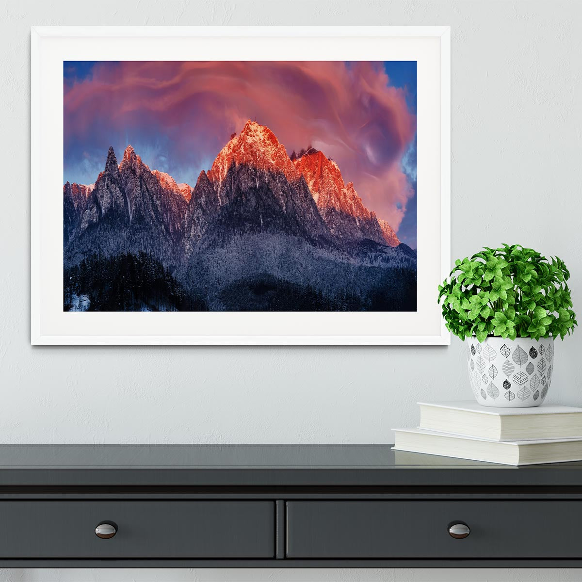 Bucegi Mountains Framed Print - Canvas Art Rocks - 5