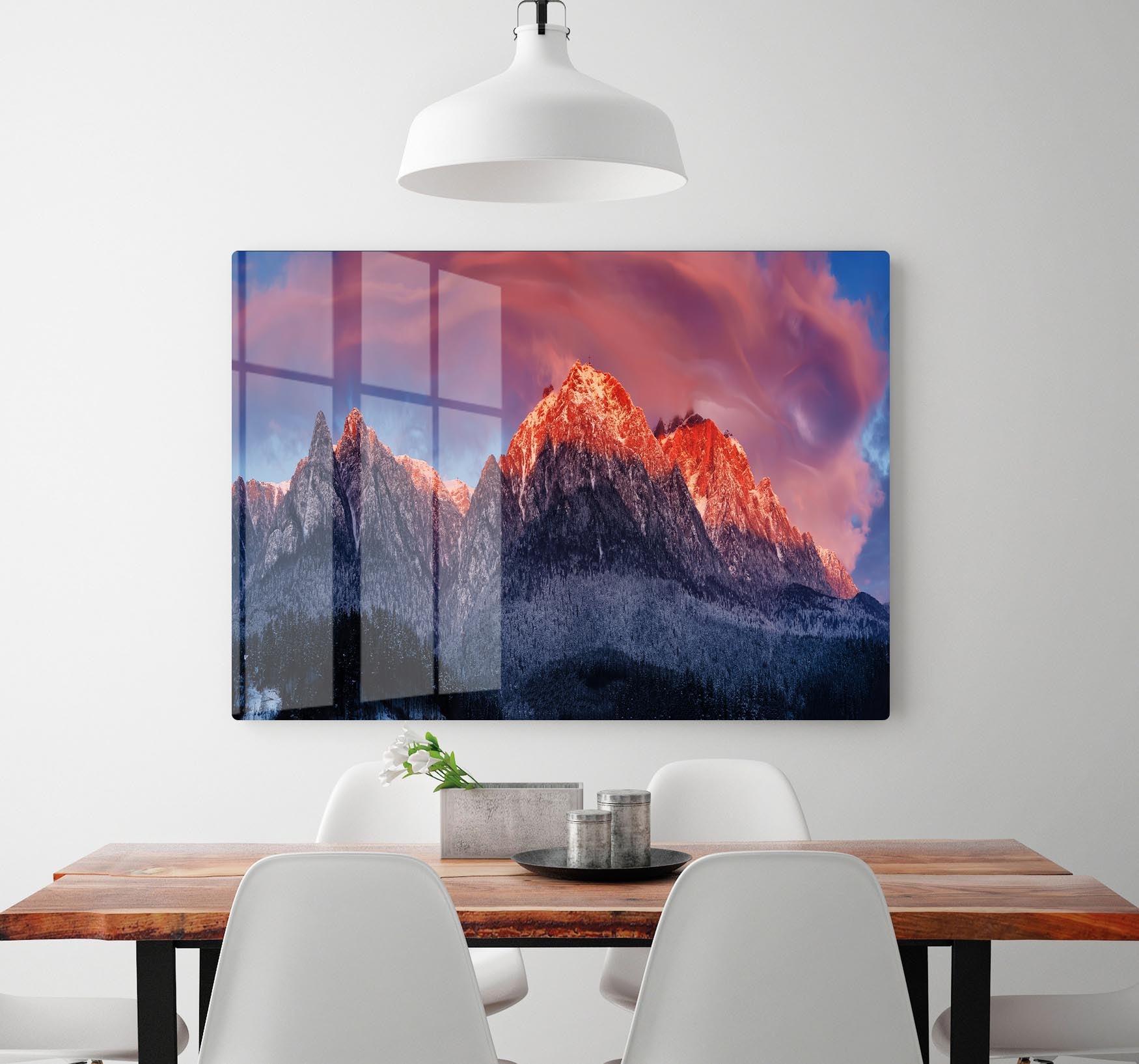 Bucegi Mountains HD Metal Print - Canvas Art Rocks - 2