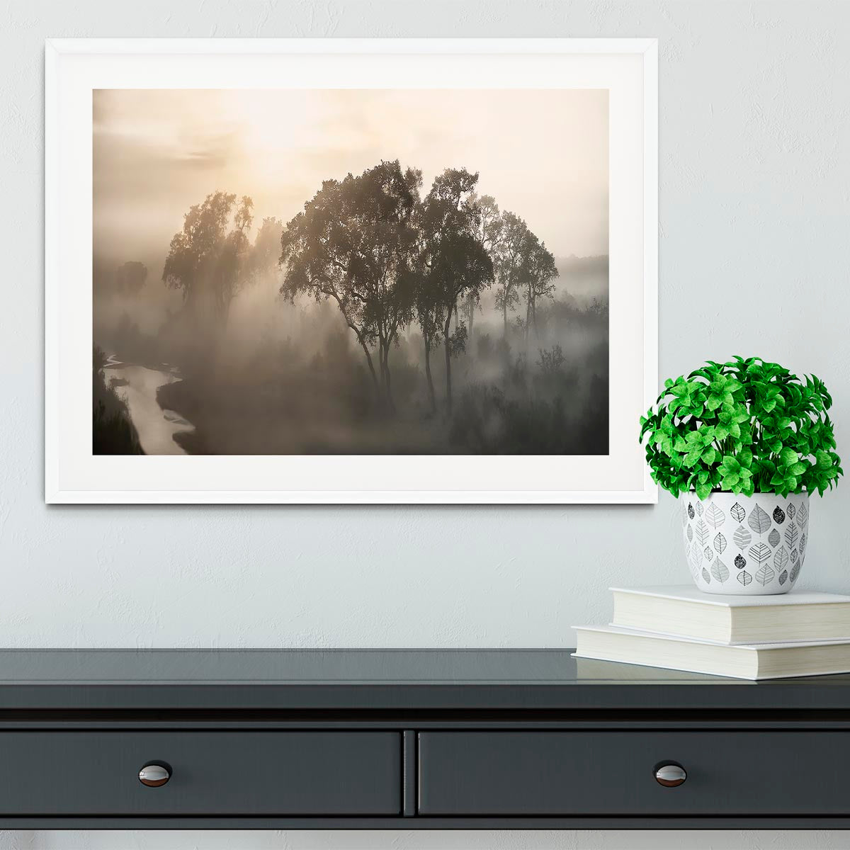 Savana Sunrise Framed Print - Canvas Art Rocks - 5