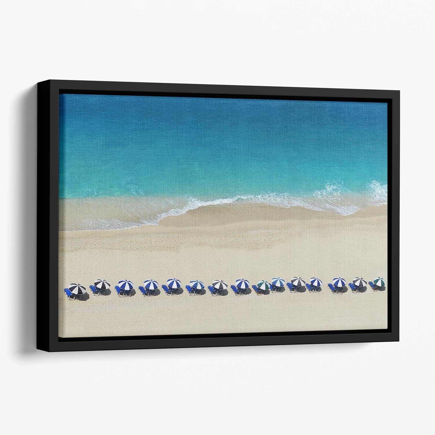 Bech Holiday Floating Framed Canvas - Canvas Art Rocks - 1