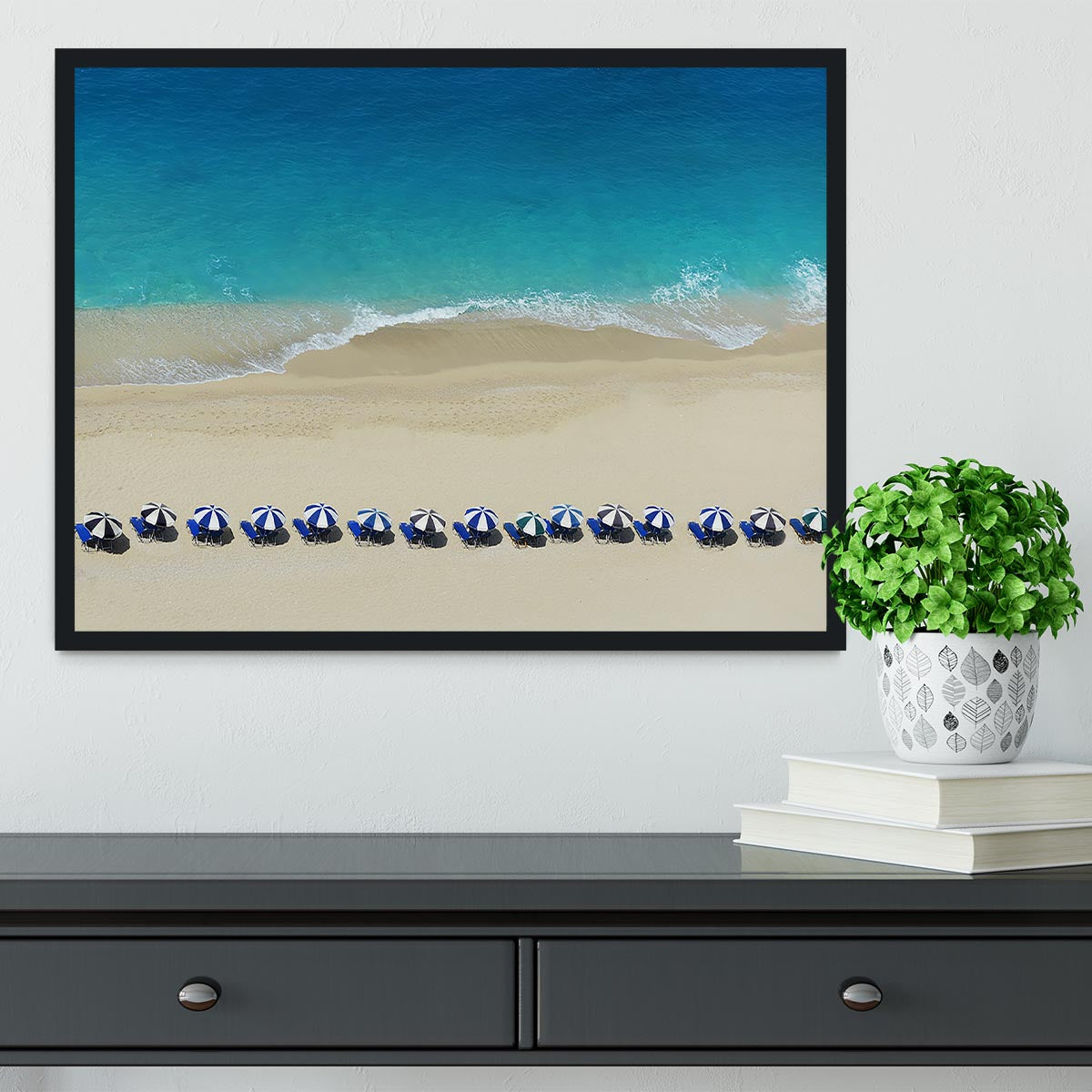 Bech Holiday Framed Print - Canvas Art Rocks - 2