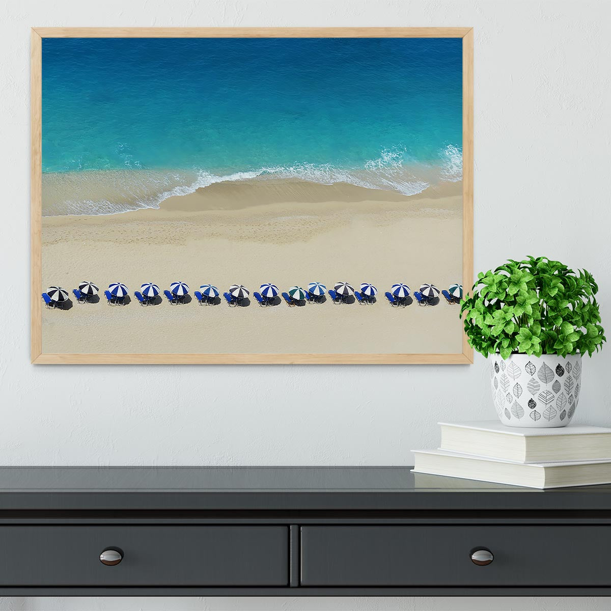 Bech Holiday Framed Print - Canvas Art Rocks - 4